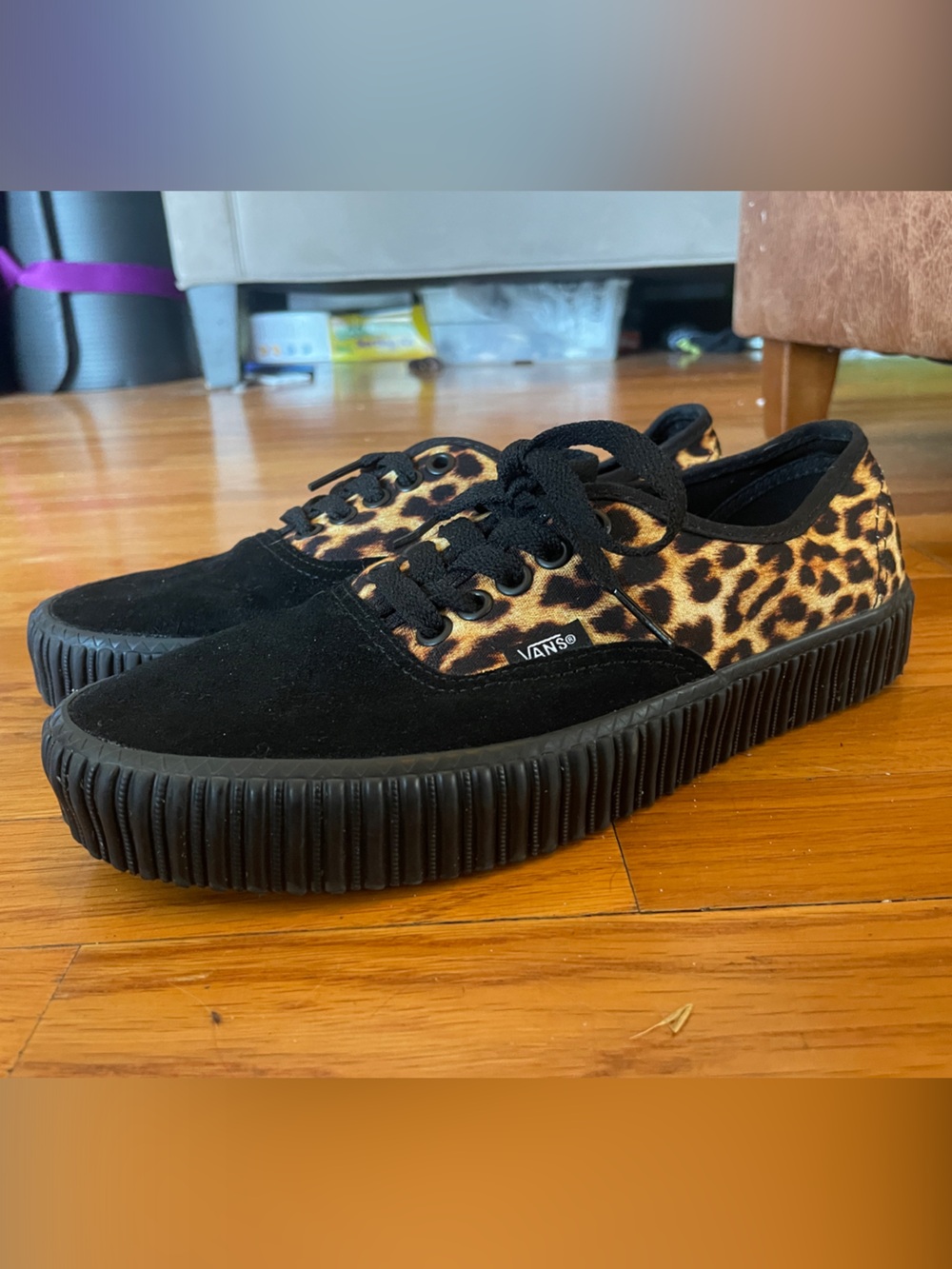 Leopard Print Vans Creepers